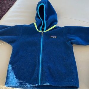 Patagonia Baby synchilla zip-up cardigan